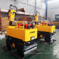 Full Hydraulic Hand Double Drum Roller Compactor For Sale